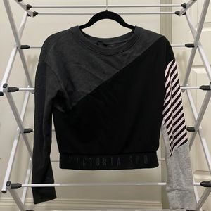 Victoria secret sport cropped sweater